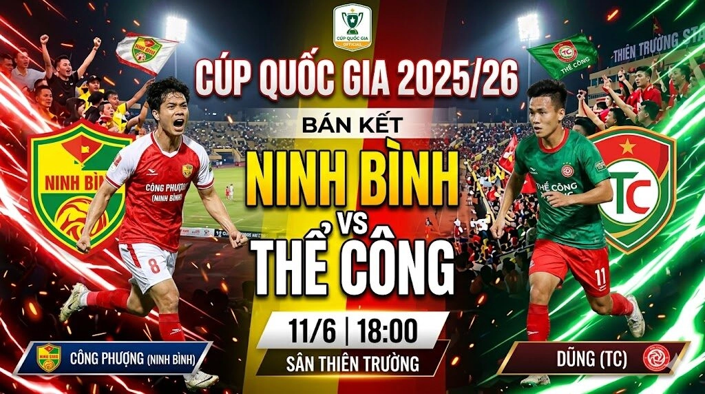 Nhận định trận đấu Nam Định vs Công an TPHCM ngày 11/6 tại Cúp Quốc gia 2025/26