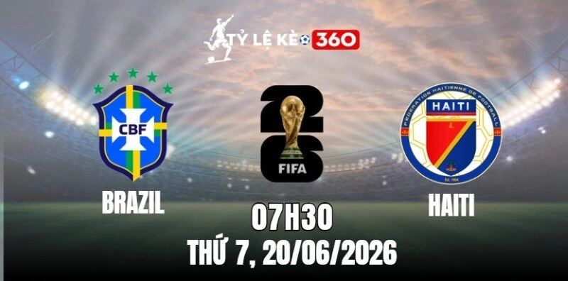 Tran Dau Brazil Vs Haiti Worldcup 2026